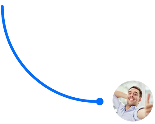 Customer smiling, happy with ZeeDrive software